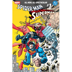 MARVEL/DC: SPIDER MAN/SUPERMAN 1 ERIK LARSEN VARIANT