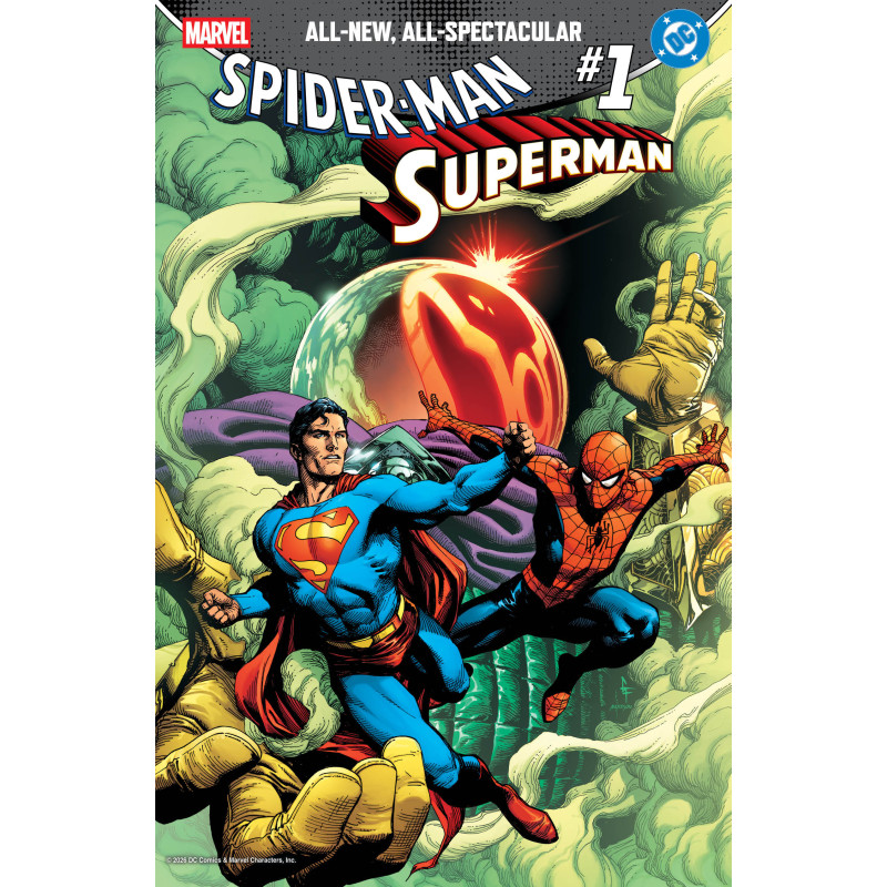 MARVEL/DC: SPIDER MAN/SUPERMAN 1 GARY FRANK VARIANT