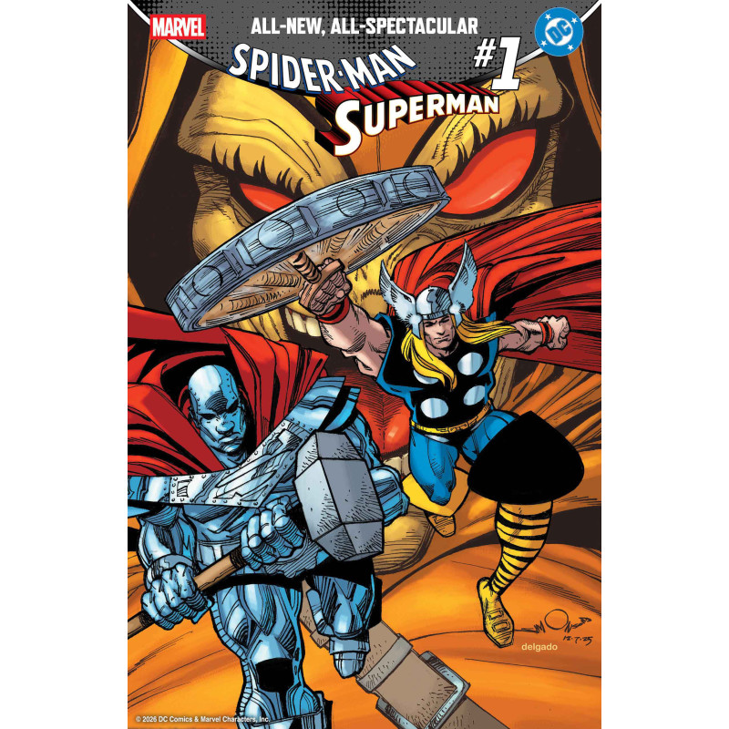 MARVEL/DC: SPIDER MAN/SUPERMAN 1 WALT SIMONSON VARIANT