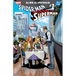 MARVEL/DC: SPIDER MAN/SUPERMAN 1 HUMBERTO RAMOS VARIANT