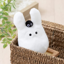 PELUCHE OTEGA STYLE JAPONAIS TOTORO BLANC MON VOISIN TOTORO