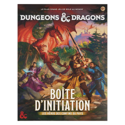 DUNGEONS ET DRAGONS RPG BOITE INITIATIONS LES HEROS DES CONFINS DU PAYS FRANCAIS