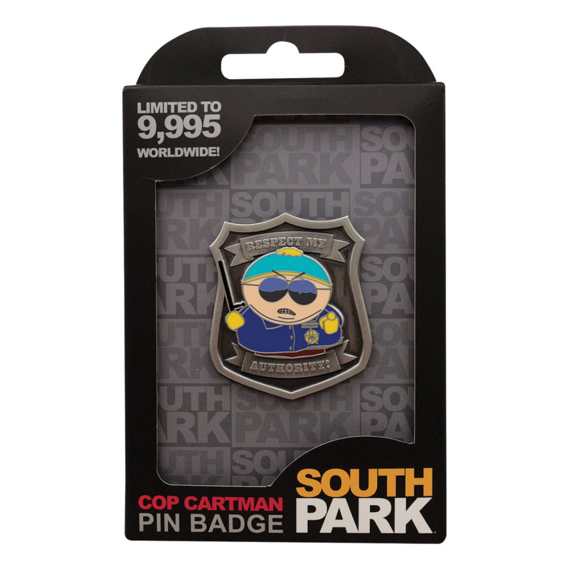 CARTMAN SOUTH PARK POLICE PIN EDITION LIMITEE