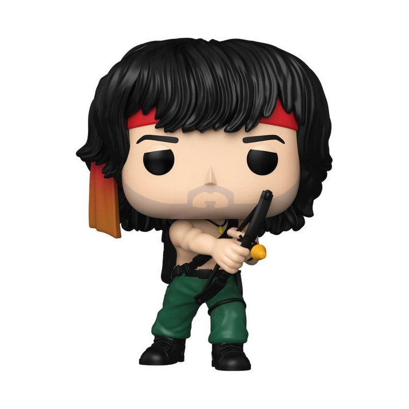 RAMBO WITH BOW POP MOVIES VINYL FIGURINE 9 CM