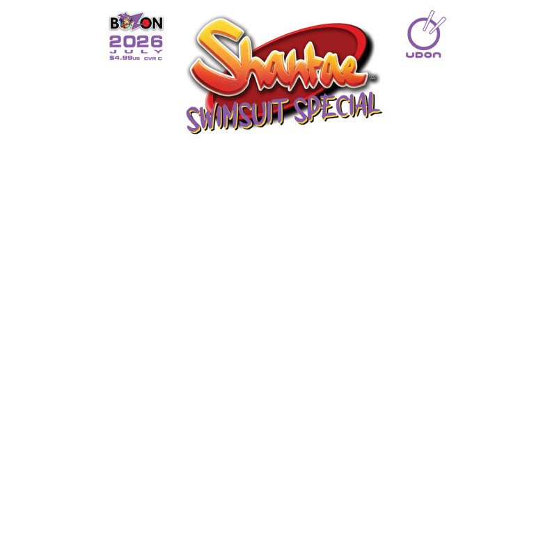 2026 SHANTAE SWIMSUIT SPECIAL 1 (ONE SHOT) CVR C BLANK SKETCH VAR