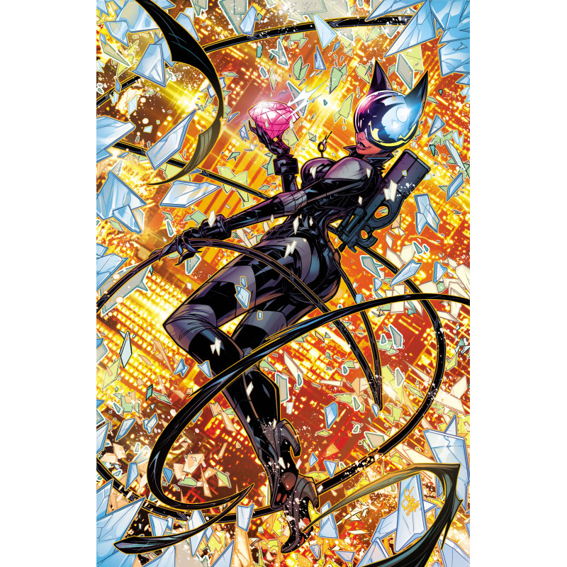 ABSOLUTE CATWOMAN 2 (OF 6) CVR D JONBOY MEYERS CARD STOCK VAR