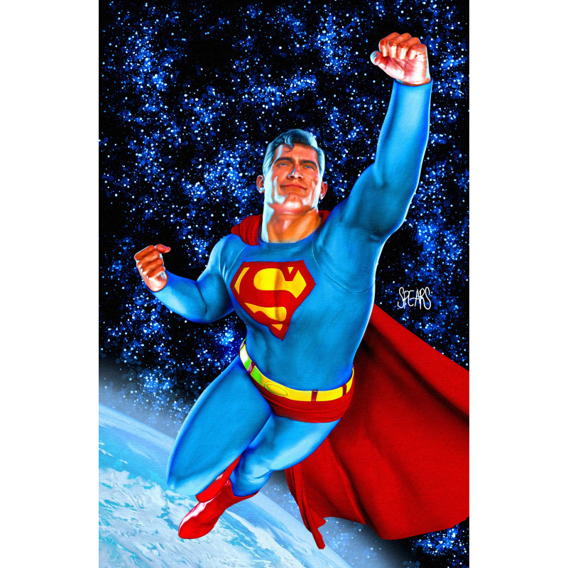 ACTION COMICS 1100 CVR B MARK SPEARS CARD STOCK VAR (DC K.O.)