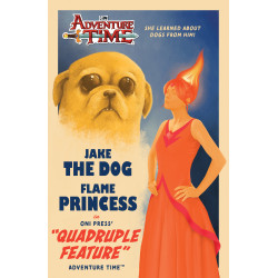 ADVENTURE TIME QUADRUPLE FEATURE 1 (OF 4) CVR B BEN TURNER VAR