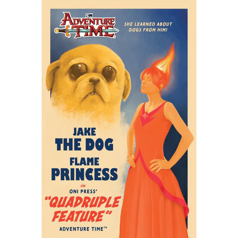 ADVENTURE TIME QUADRUPLE FEATURE 1 (OF 4) CVR B BEN TURNER VAR