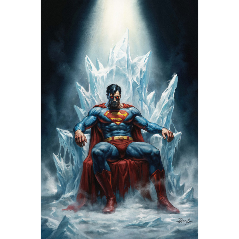 ADVENTURES OF SUPERMAN BOOK OF EL 10 (OF 12) CVR B LUCIO PARRILLO CARD STOCK VAR