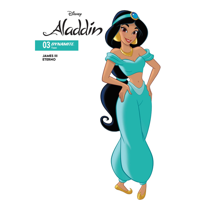 ALADDIN 3 CVR C ANIMATION ART VAR