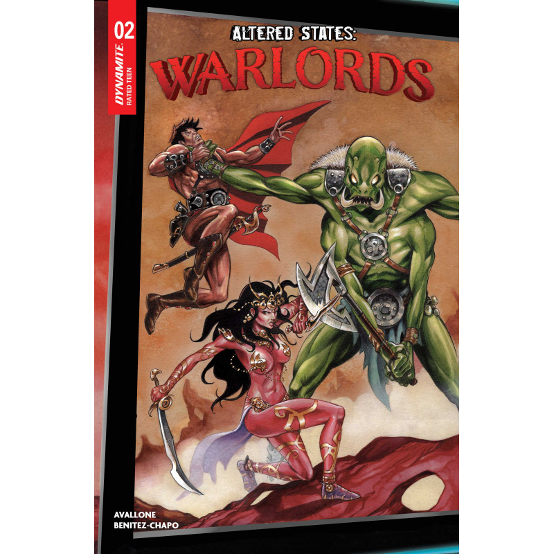 ALTERED STATES WARLORDS 2 CVR B MIKE ROOTH VAR