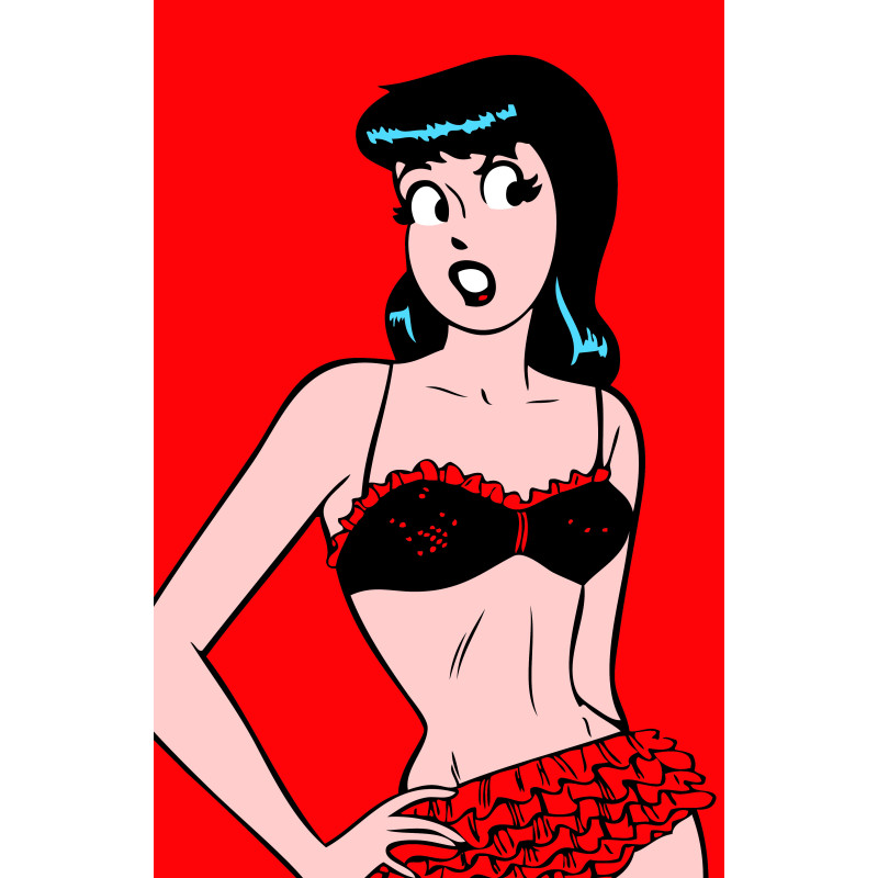 ARCHIE COMICS 85TH ANNIVERSARY PRESENTS BETTY & VERONICA SWIMSUIT SPECIAL (ONE SHOT) CVR C DAN DECARLO VERONICA PIN UP VAR