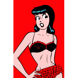 ARCHIE COMICS 85TH ANNIVERSARY PRESENTS BETTY & VERONICA SWIMSUIT SPECIAL (ONE SHOT) CVR F DAN DECARLO RED FOIL VERONICA PIN UP