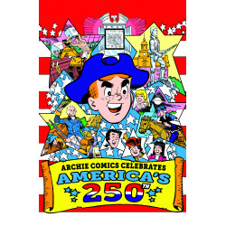 ARCHIE COMICS CELEBRATES AMERICAS 250TH (ONE SHOT) CVR E STAN GOLDBERG LIFE WITH ARCHIE RETRO FOIL FULL ART VAR
