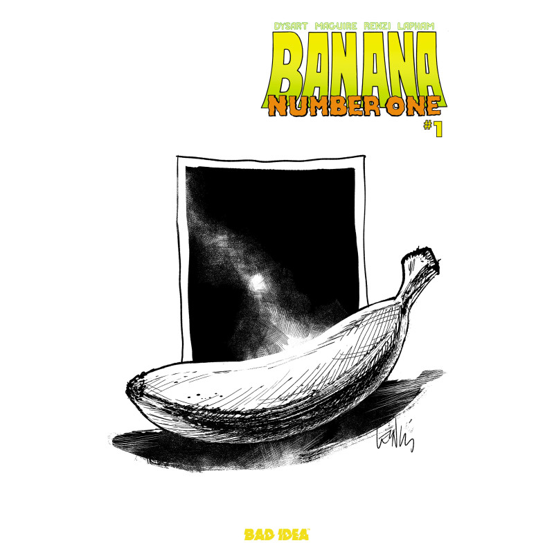 BANANA NUMBER ONE 1 (ONE SHOT) CVR D BANANA BY LEINIL FRANCIS YU VAR