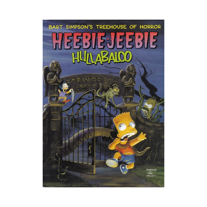 BART SIMPSONS TREEHOUSE OF HORROR HEEBIE JEEBIE HULLABALOO TP