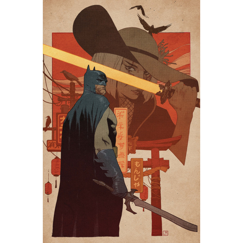 BATMAN 11 CVR C JORGE MOLINA CARD STOCK VAR