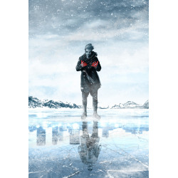 BLACK STAR 1 (OF 5) CVR F JOE BACARDO VIRGIN CARDSTOCK VAR