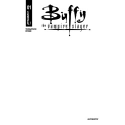 BUFFY THE VAMPIRE SLAYER 1 CVR H BLANK AUTHENTIX VAR