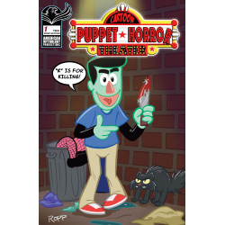 CARTOON PUPPET HORROR THEATER 1 CVR E ADRIAN ROPP ZOOP VAR