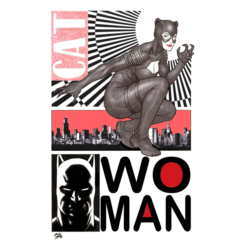 CATWOMAN 89 CVR B FRANK CHO CARD STOCK VAR