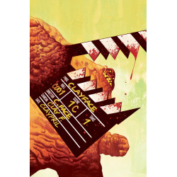 CLAYFACE CELEBRITY DIRT 1 (OF 6) CVR B MIKE DEL MUNDO CARD STOCK VAR