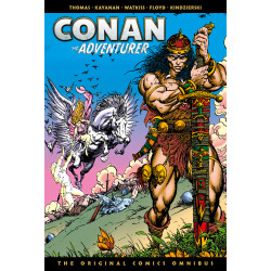 CONAN THE ADVENTURER THE ORIGINAL YEARS OMNIBUS HC VOL 01 DIRECT MARKET EDITION RAFAEL KAYANAN CVR (MR)