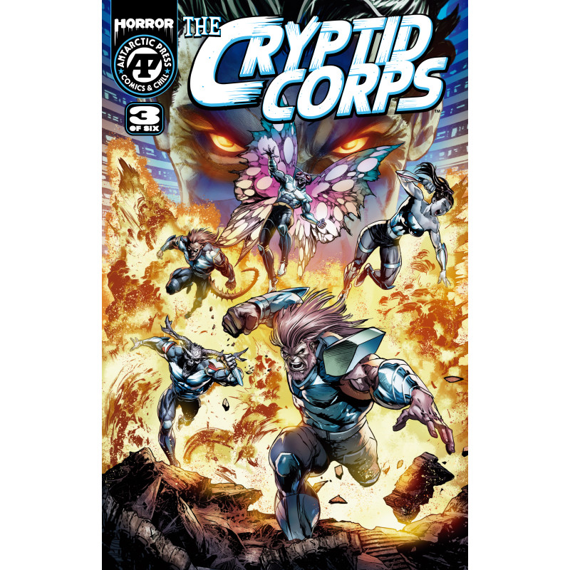 CRYPTID CORPS 3 (OF 6) CVR A MAX BERTOLINI