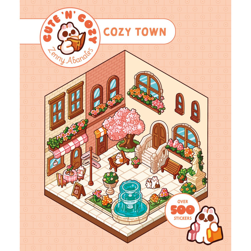 CUTE N COZY STICKER THERAPY TP CUTE N COZY TOWN