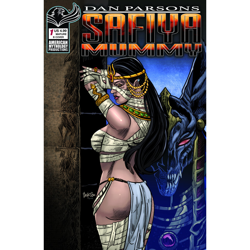 DAN PARSONS SAFIYA MUMMY 1 CVR B BUZ HASSON VAR (MR)