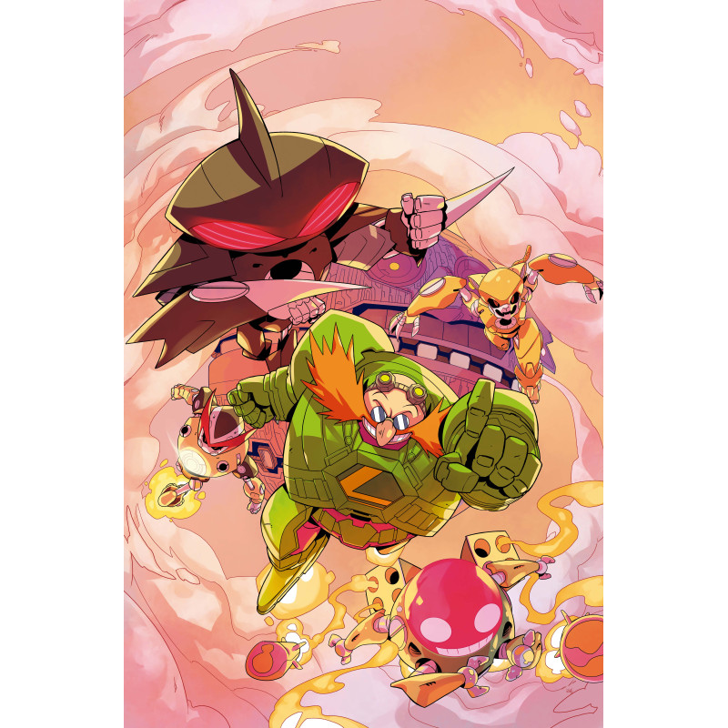 DC X SONIC THE HEDGEHOG THE METAL LEGION 3 (OF 5) CVR A PABLO M COLLAR