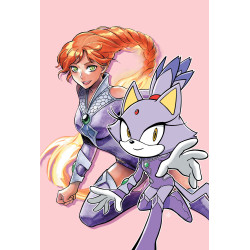 DC X SONIC THE HEDGEHOG THE METAL LEGION 3 (OF 5) CVR B SAOWEE CARD STOCK VAR