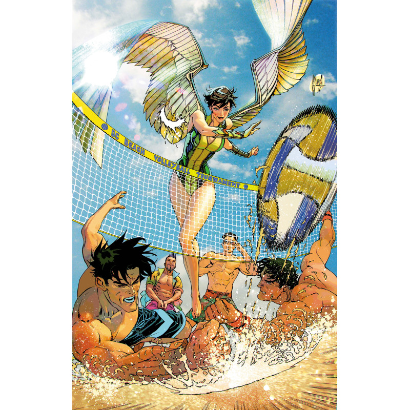 DCS HAWK-GIRL SUMMER 1 (ONE SHOT) CVR A GUILLEM MARCH