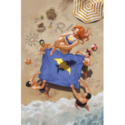 DCS HAWK-GIRL SUMMER 1 (ONE SHOT) CVR B LESLEY LEIRIX LI CARD STOCK VAR