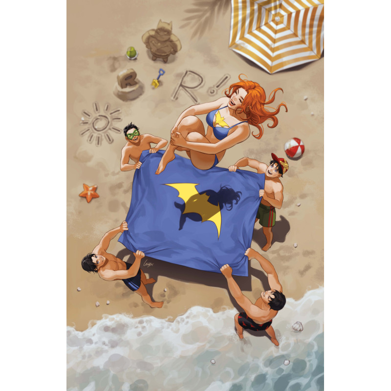 DCS HAWK-GIRL SUMMER 1 (ONE SHOT) CVR B LESLEY LEIRIX LI CARD STOCK VAR