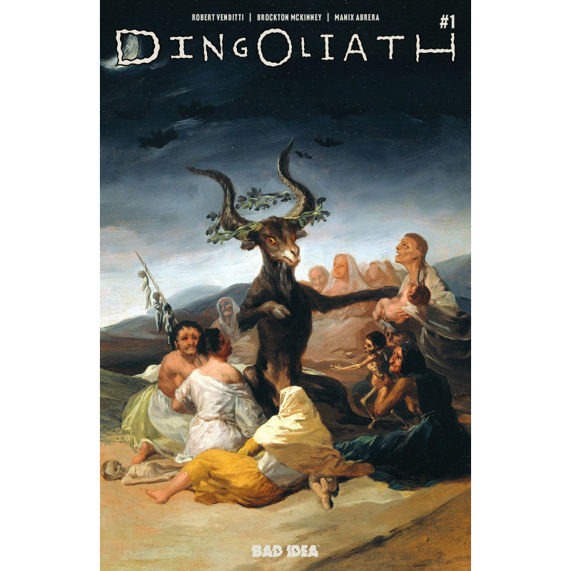 DINGOLIATH 1 (ONE SHOT) CVR B FRANCISCO DE GOYA OLD MASTERS VAR