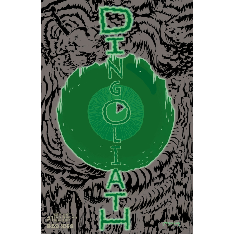 DINGOLIATH 1 (ONE SHOT) CVR F MANIX ABRER GLOW IN THE DARK VAR