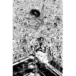 DO A POWERBOMB BLACK AND WHITE 1 (OF 3) CVR D DANIEL WARREN JOHNSON VAR