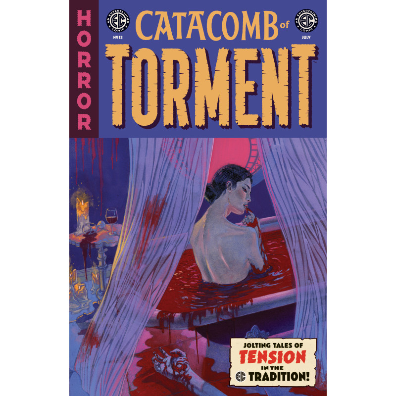 EC CATACOMB OF TORMENT 13 CVR A OLIVER DOMINGUEZ