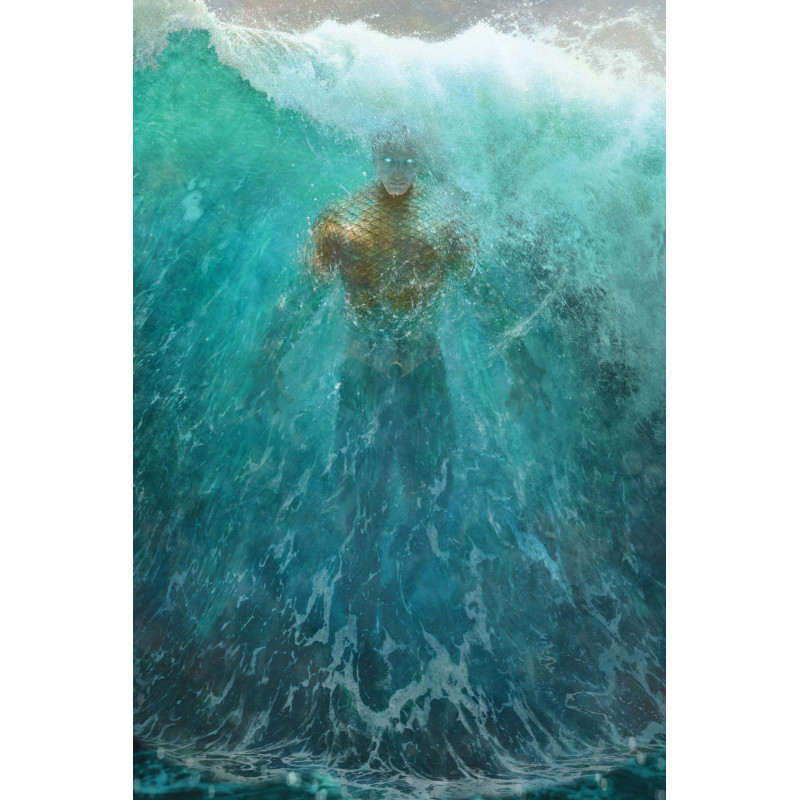 EMPEROR AQUAMAN 19 CVR C RAHZZAH CARD STOCK VAR