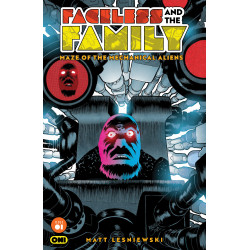 FACELESS AND THE FAMILY MAZE OF THE MECHANICAL ALIENS 1 (OF 4) CVR B KELLEY JONES VAR