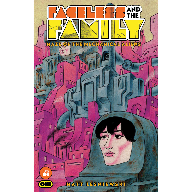 FACELESS AND THE FAMILY MAZE OF THE MECHANICAL ALIENS 1 (OF 4) CVR C NOAH BAILEY VAR