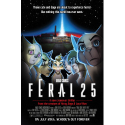 FERAL 25 CVR B TONE RODRIGUEZ & ALLEN PASSALAQUA FACULTY HOMAGE VAR