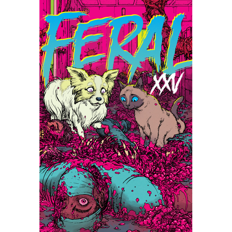 FERAL 25 CVR C CHRIS BURNHAM & RICO RENZI VAR