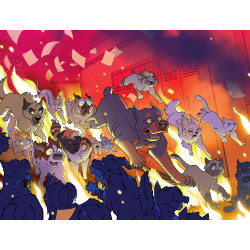 FERAL 25 CVR F TRISH FORSTNER & TONE RODRIGUEZ FOIL WRAPAROUND VAR