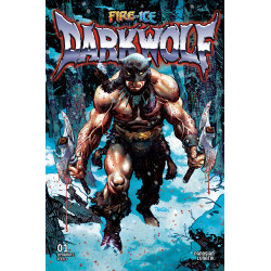 FIRE AND ICE DARKWOLF 1 CVR A DAN PANOSIAN