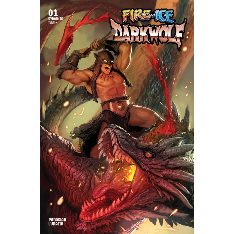 FIRE AND ICE DARKWOLF 1 CVR B STJEPAN SEJIC VAR