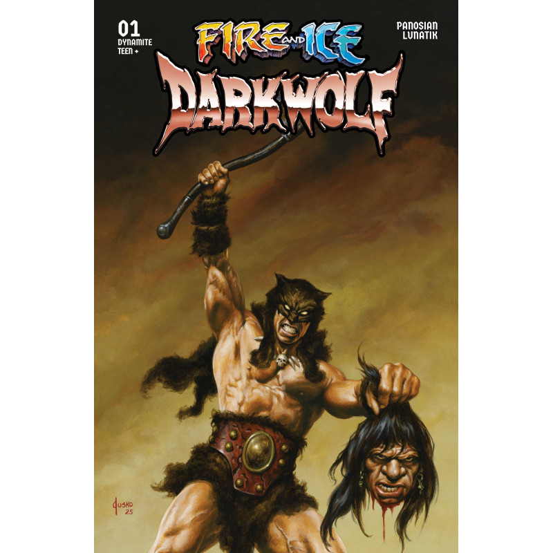 FIRE AND ICE DARKWOLF 1 CVR C JOE JUSKO VAR