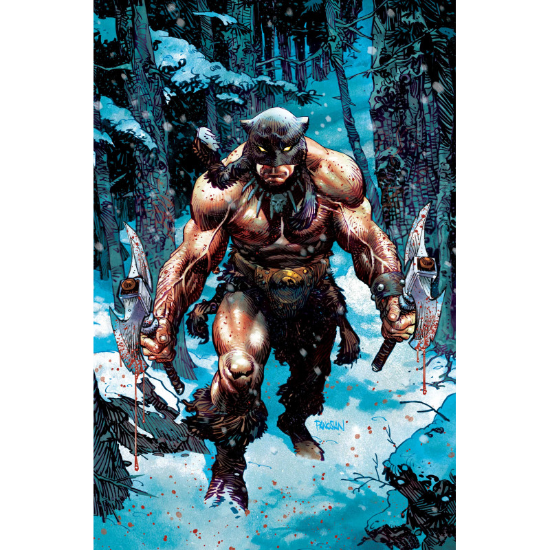 FIRE AND ICE DARKWOLF 1 CVR H DAN PANOSIAN METAL PREMIUM VAR